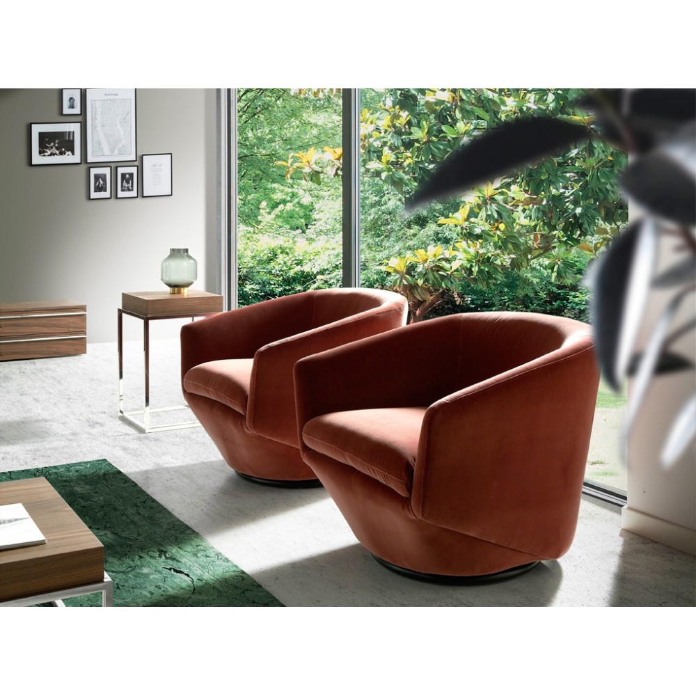 Drehbarer mit Design futuristischem Living-Sessel