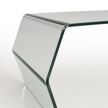 Arredamento vendita online a basso prezzo :: Tavolini da salotto :: Tavolino  da salotto in vetro curvo IKKI