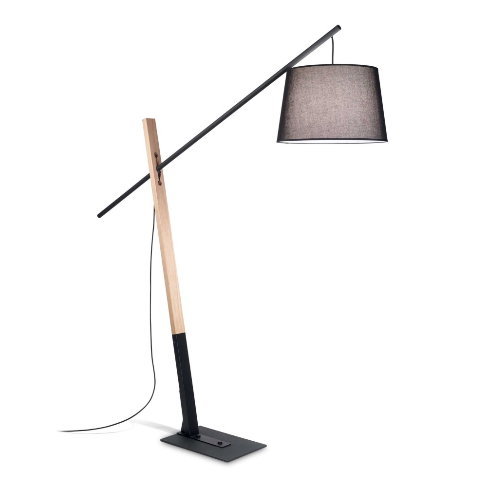 ideal lux eminentna crna podna lampa