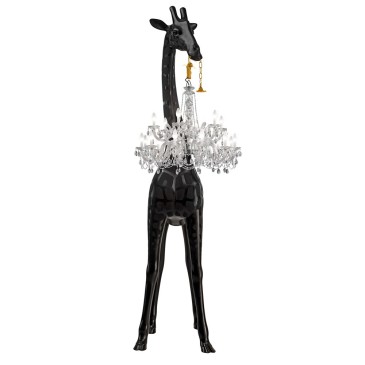 Qeeboo giraffe vloerlamp vooraan