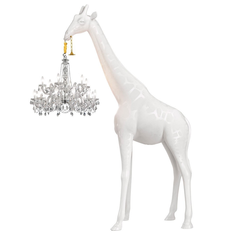 lampadaire girafe qeeboo