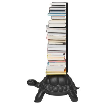 qeeboo Turtle Carry Bookcase crna bočna polica za knjige