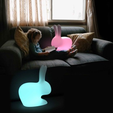 qeeboo rabbit stolna lampa za djevojčice