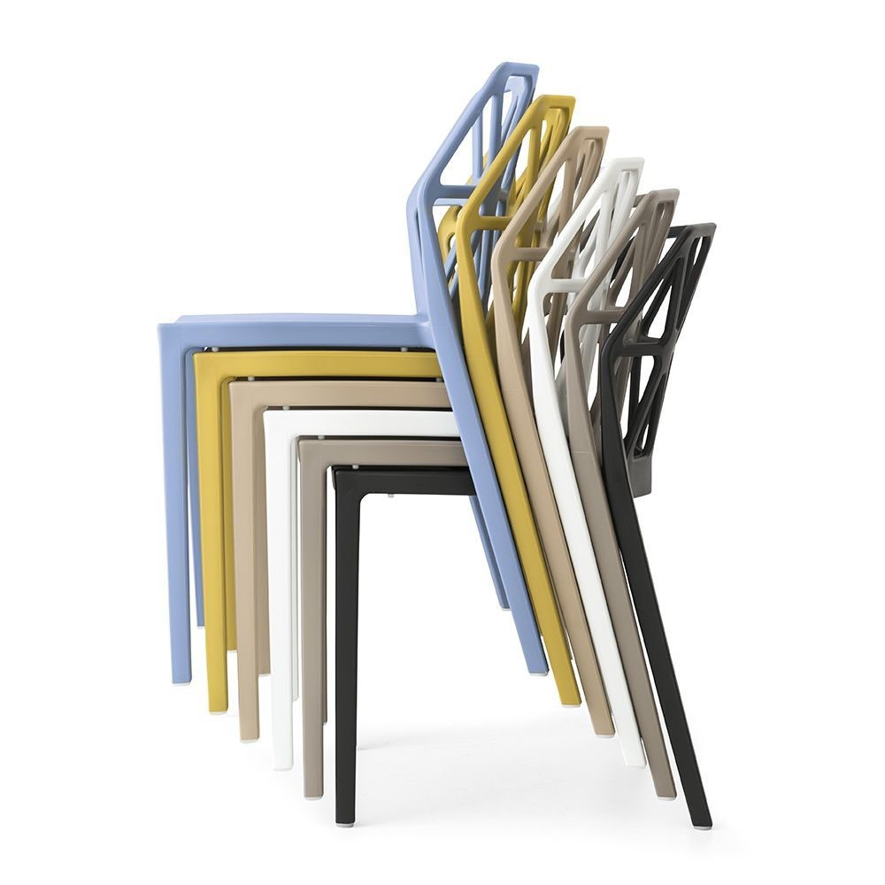 Silla calligaris apilable connubia alchemia