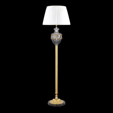 Floor Lamp podna svjetiljka tvrtke Badari u bronci i kristalu | Kasa-Prodavaonica