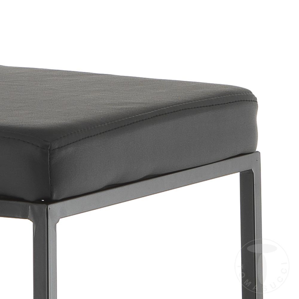 Dodo noir le tabouret design réalisé par tomasucci | kasa-store