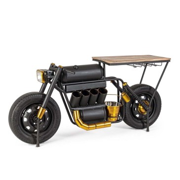 Mobile bar a forma di cafè racer per un arredo vintage | kasa-store