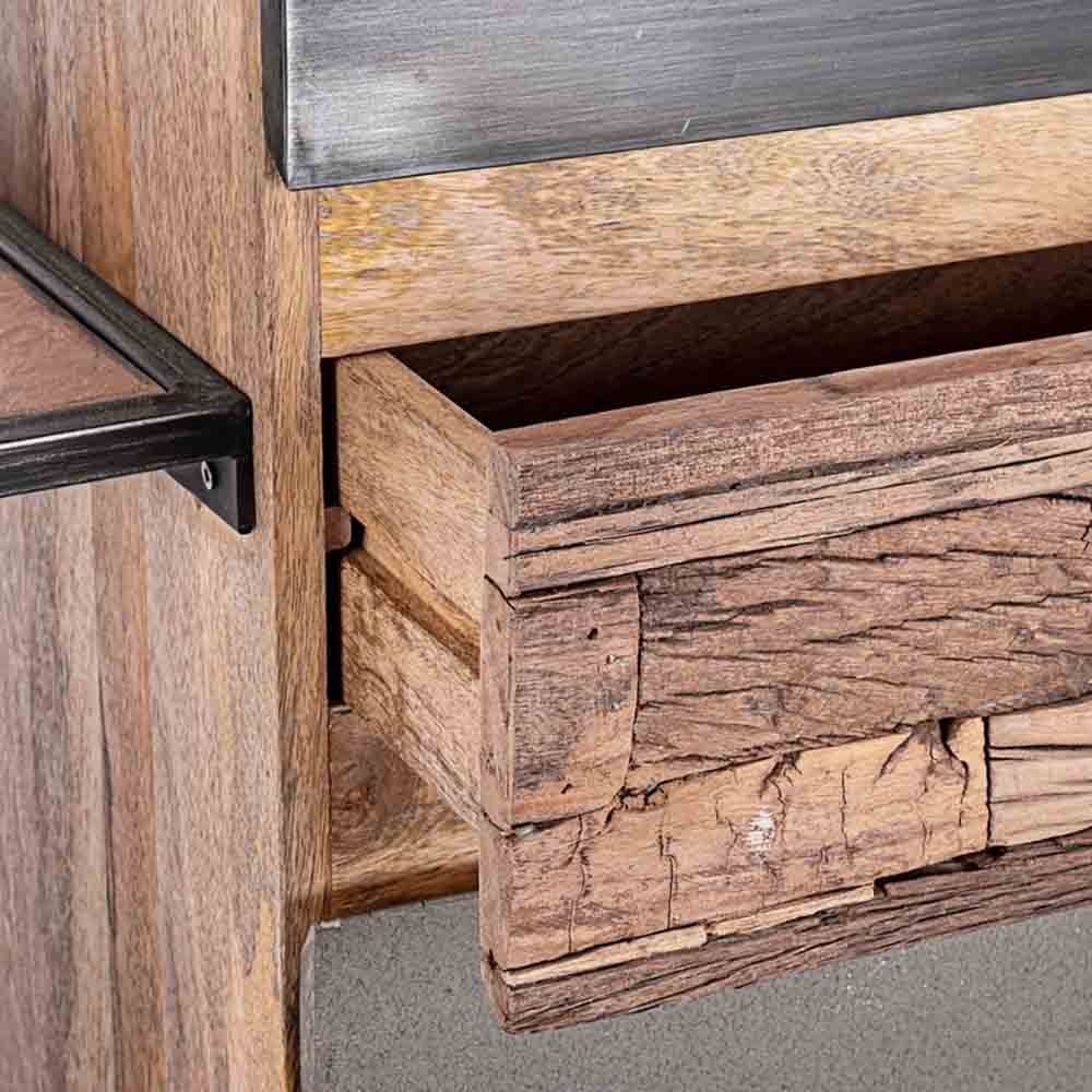 Mueble de almacenaje estilo francés 4 cajones de madera