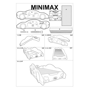 plastiko Mini Max krevet upute