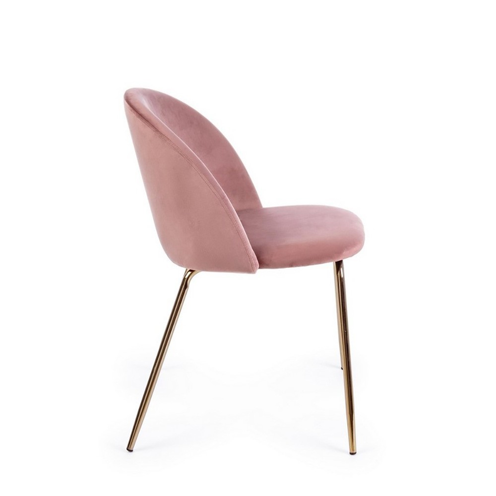 Bizzotto Tanya Chaise rembourrée avec structure en acier | kasa-store