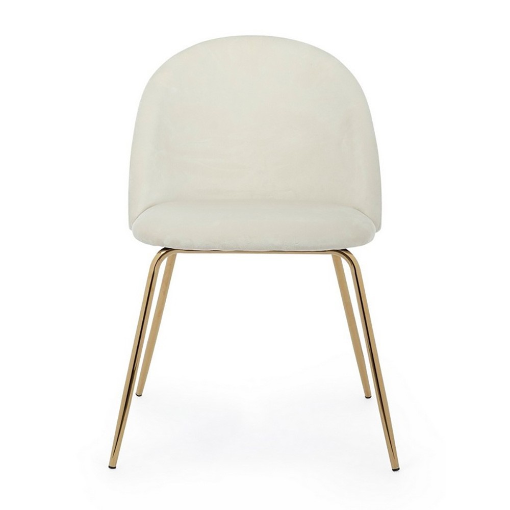 Bizzotto Tanya Chaise rembourrée avec structure en acier | kasa-store