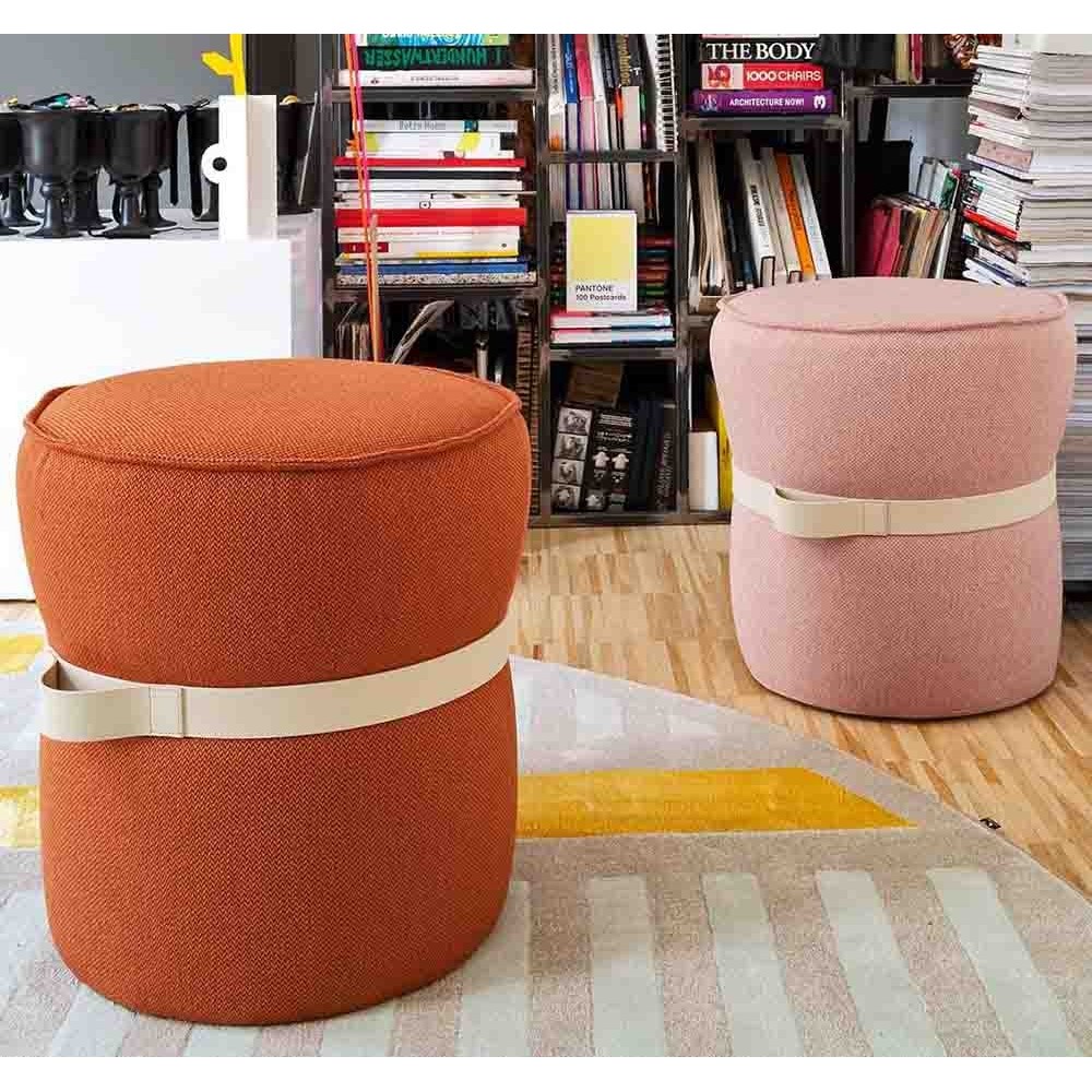 Pof by Connubia cilindrični pouf u različitim obradama | kasa-store