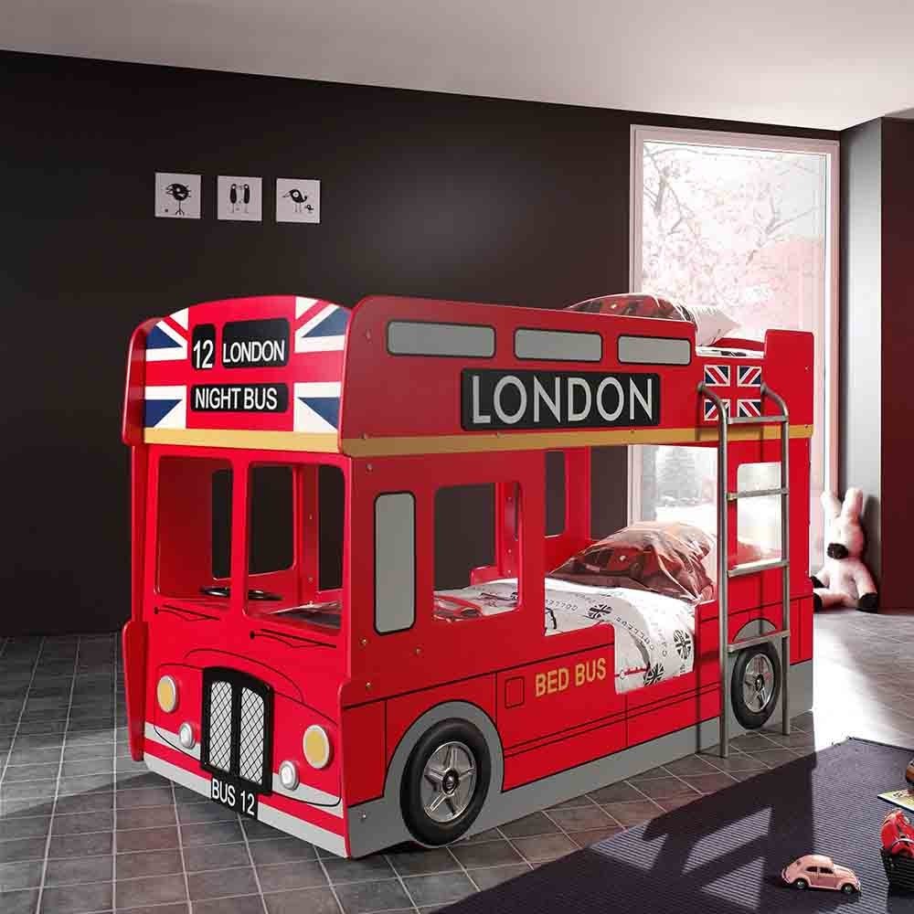 vipack bus london mdf krevet na kat