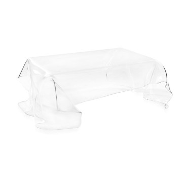 Couchtisch Drappeggi aus Plexiglas, hergestellt in Italien von Iplex Design