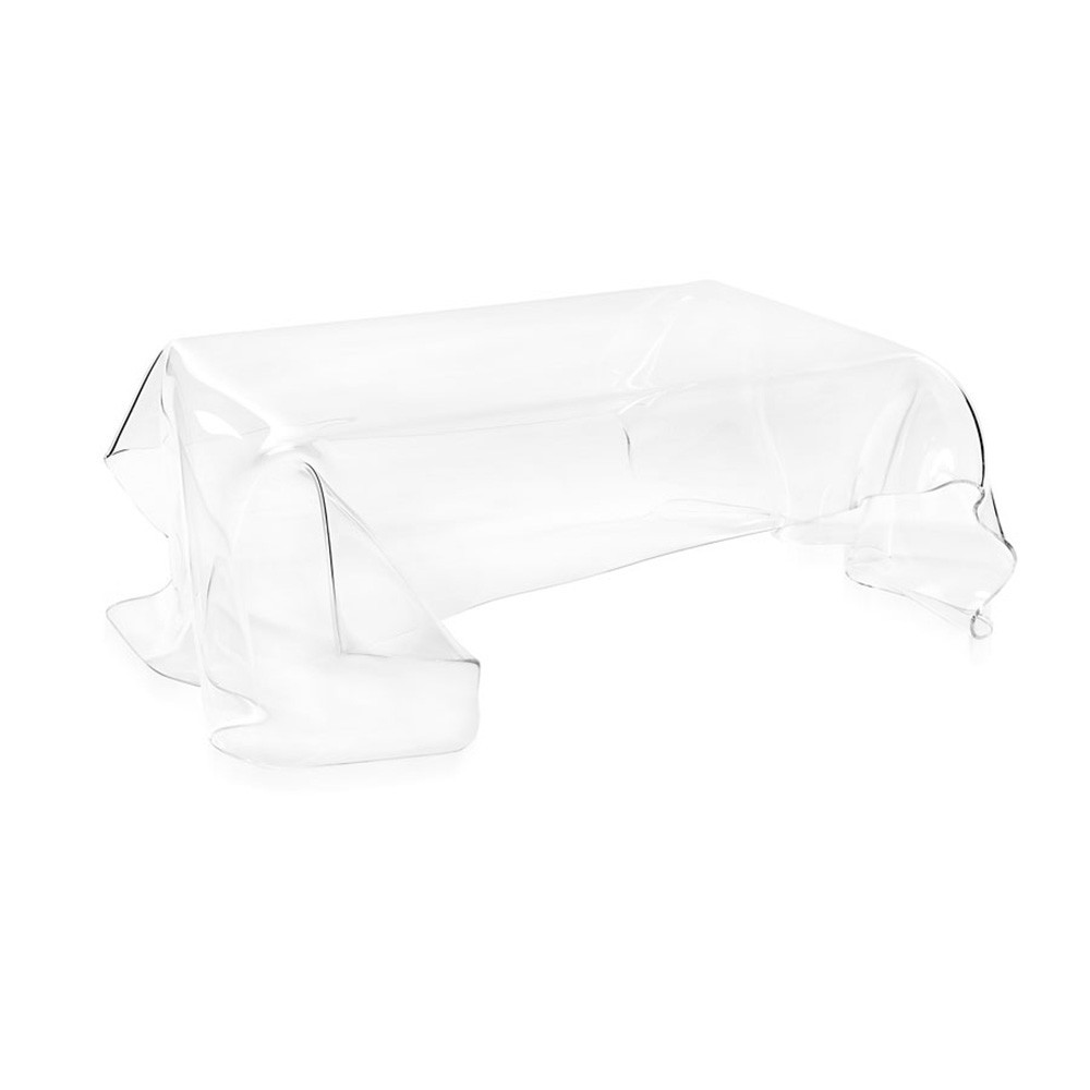 Couchtisch aus Plexiglas. Vorhänge in verschiedenen Ausführungen | kasa-store