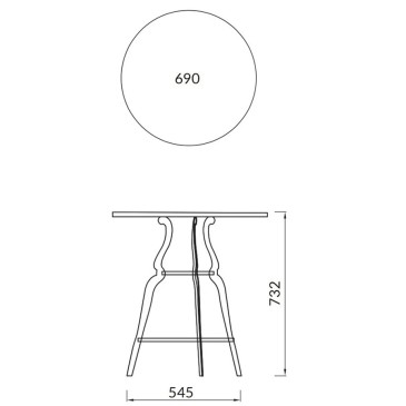 Alma Design Bistrò elegantan i profinjen dizajnerski stol | kasa-store