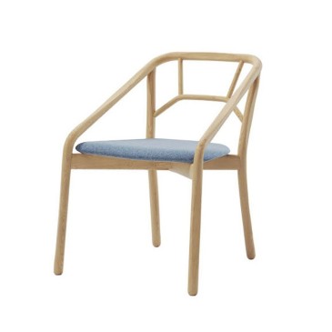 Alma Design Marnie sedia in legno | kasa-store