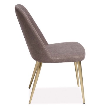 Nora chair with metal or...