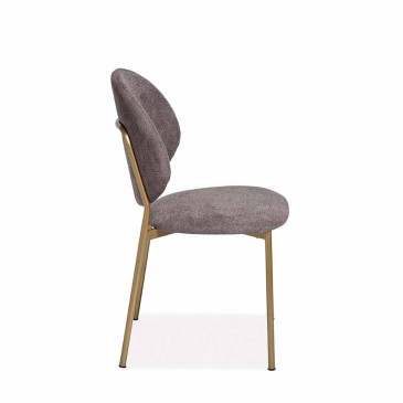 Lilla chair with metal...