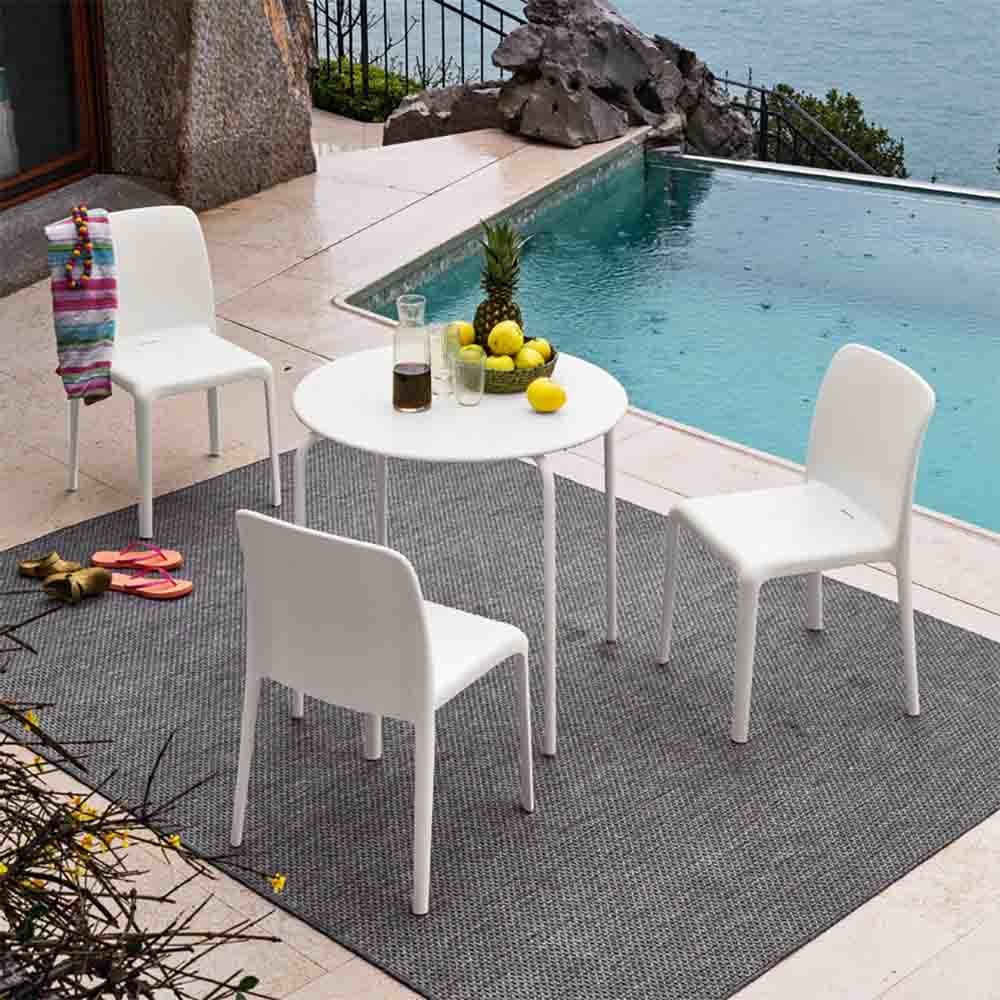 Silla Connubia Bayo de polipropileno para interior y exterior | kasa-store