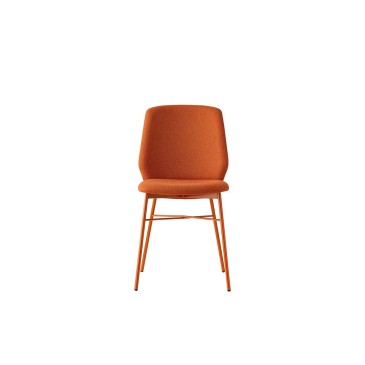 Connubia Sibilla Soft padded metal chair | kasa-store