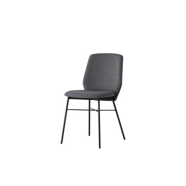 chair padded metal | kasa-store Sibilla Soft Connubia