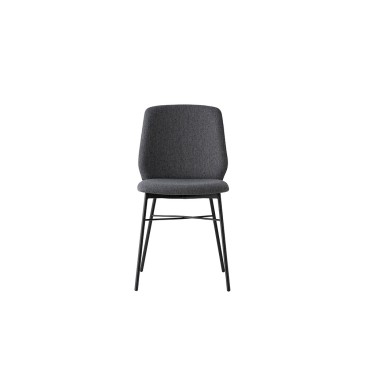 Connubia Sibilla Soft padded metal chair | kasa-store