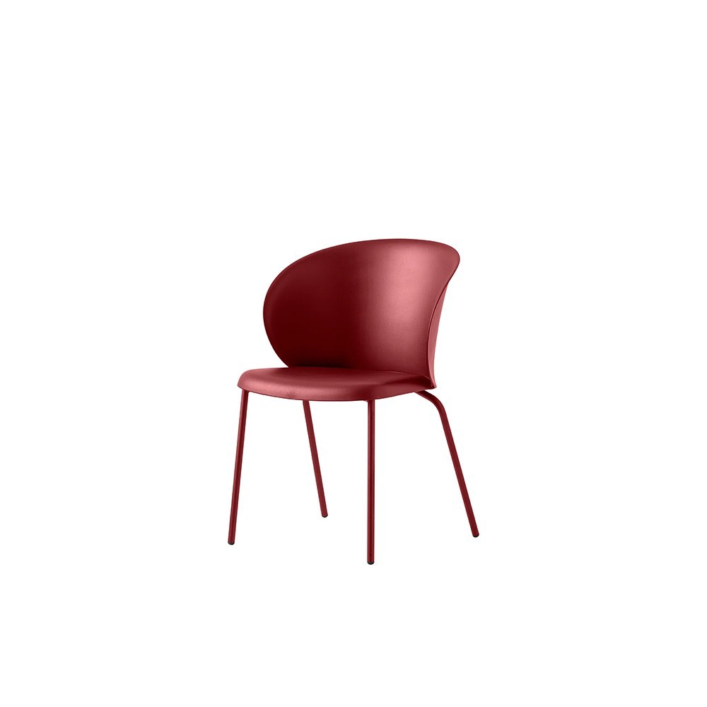 chaise tuka connubia rouge