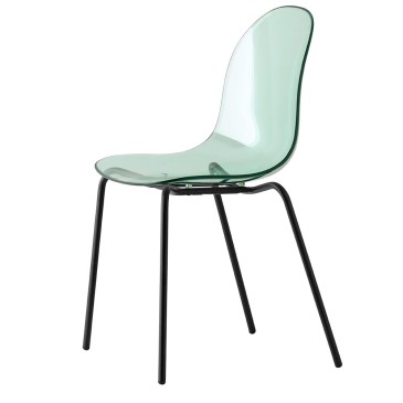 Connubia Academy polycarbonate chair | kasa-store