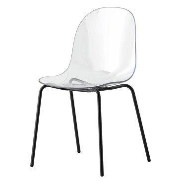 Connubia Academy polycarbonate chair | kasa-store