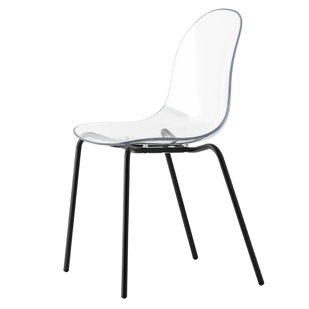 | kasa-store Polycarbonat Stuhl Connubia Academy aus