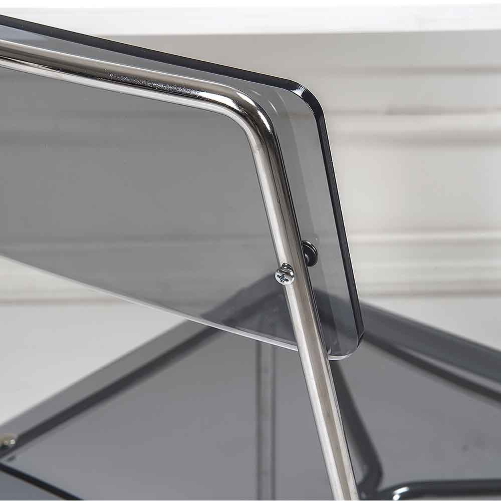 Iplex Design Numana chair 100% plexiglass structure available transparent and smoked