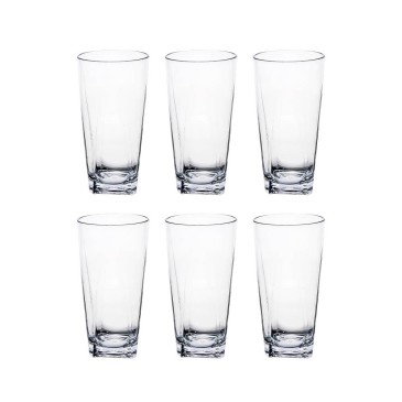 Vesta Set 6pz Tumbler di bicchieri alti collezione Party