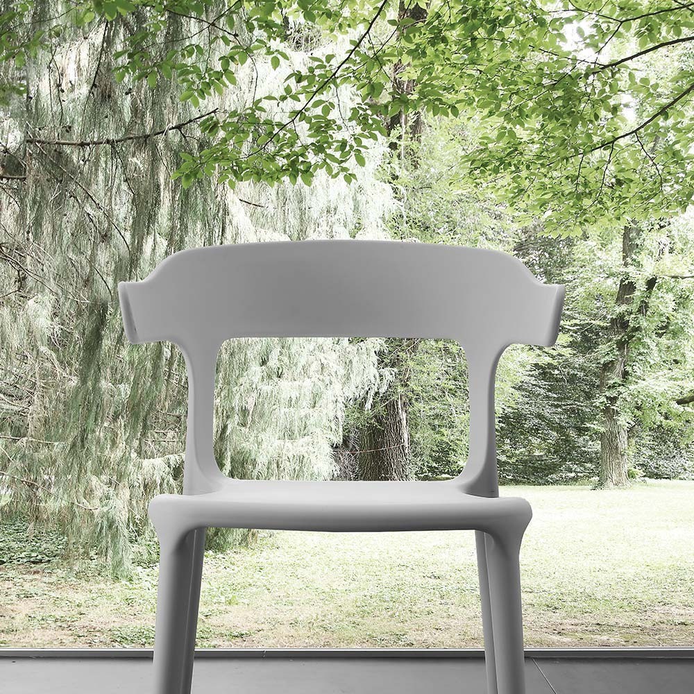 La Seggiola Brera chair with armrests in various finishes | kasa-store