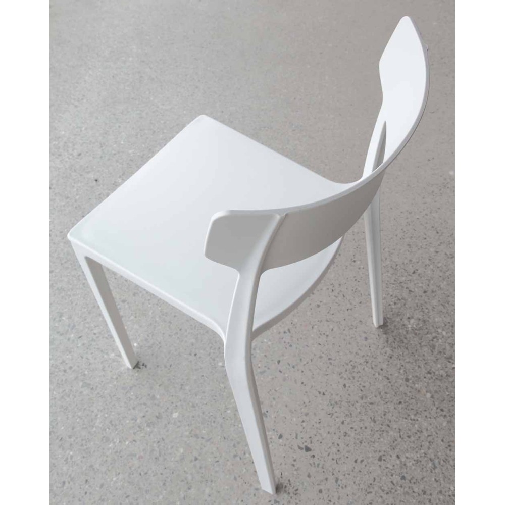 City Life stackable outdoor chair by La Seggiola | kasa-store