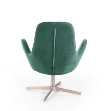 Olga armchair by Stones swivel, high design