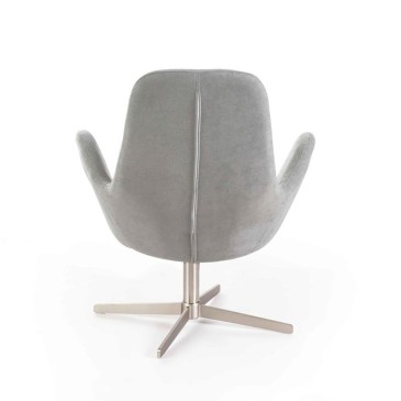 Hoge design Olga draaifauteuil van Stones