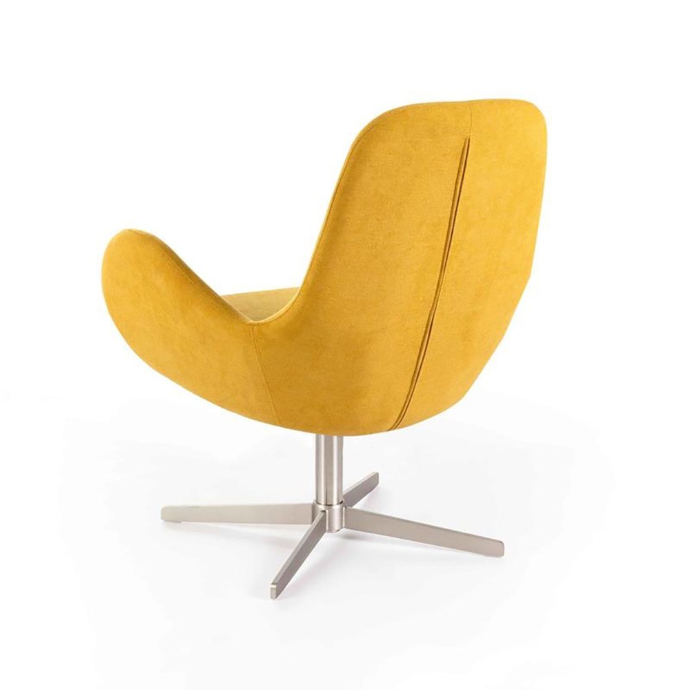 Fauteuil pivotant haut design Olga par Stones