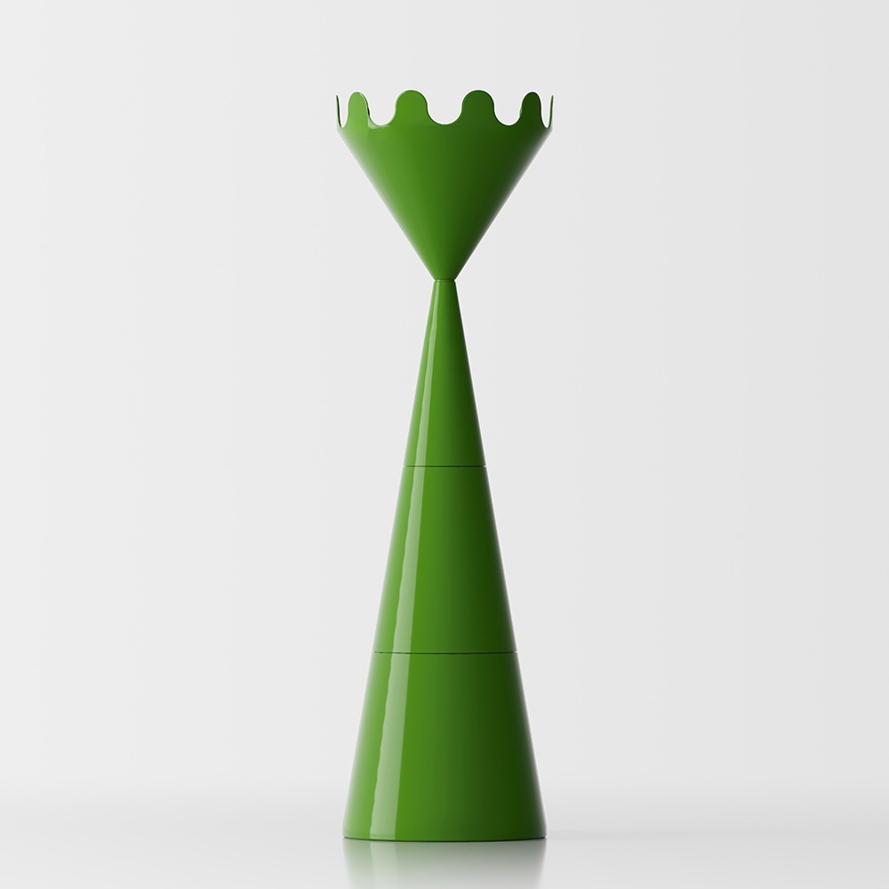 servettocose schaakmat groene kleerhanger