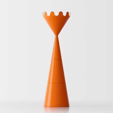 servettocose checkmate coat hanger orange