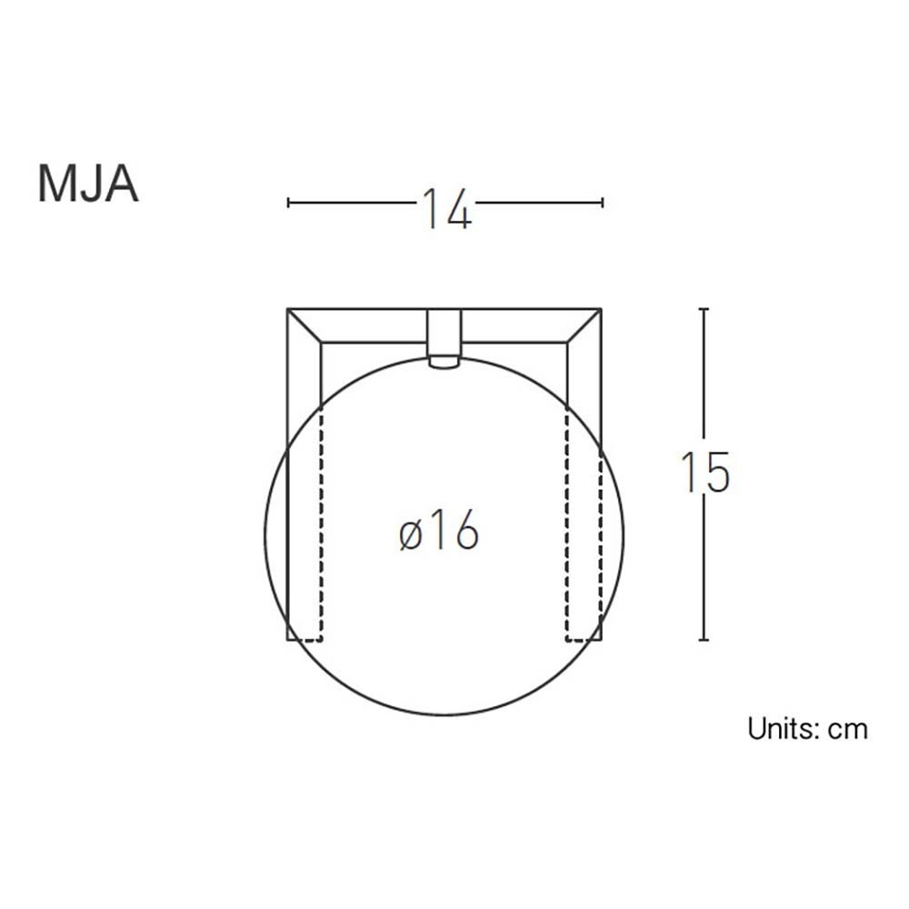 Mja stolna lampa koju je dizajnirao Jacques Adnet | kasa-store