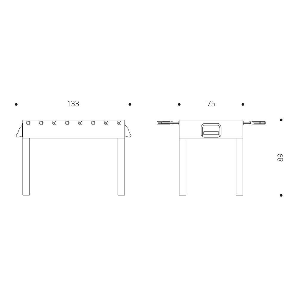 Fido table football table by Fas Pendezza the table football table | kasa-store