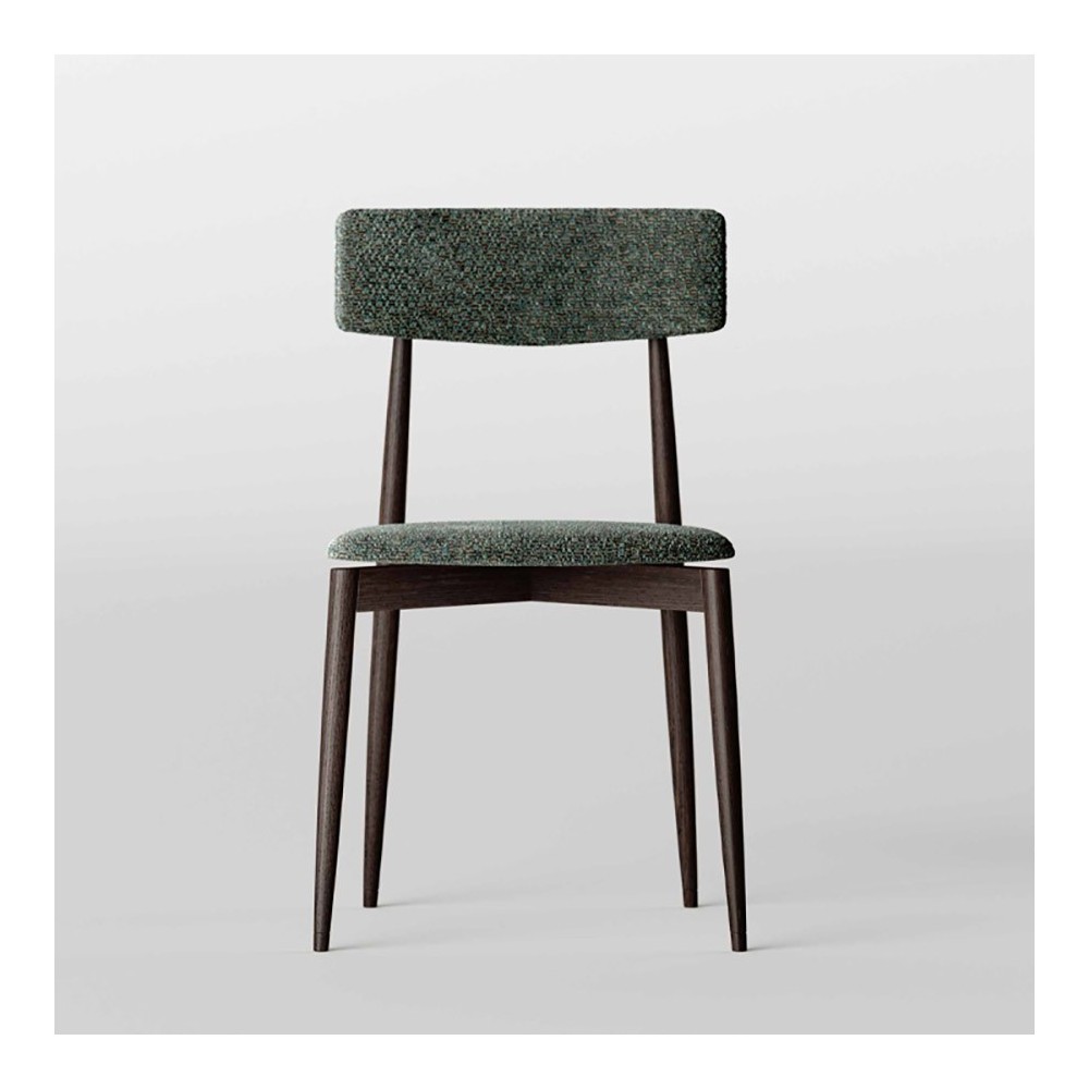 Tonelli Design AW_Chair stoel in hout en stof | kasa-store