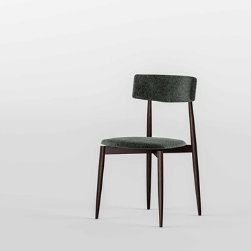 Tonelli Design AW_Chair sedia in legno e tessuto | kasa-store