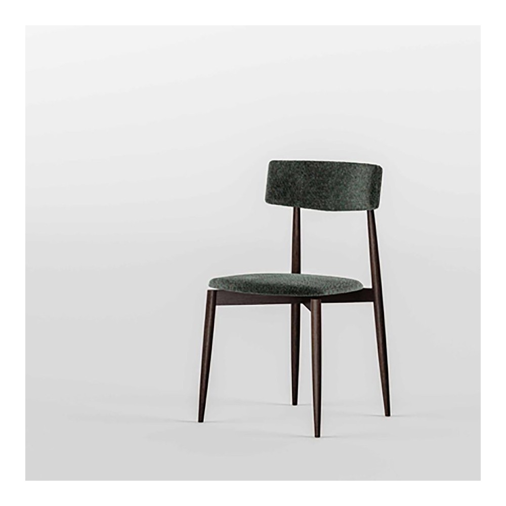 Tonelli Design AW_Chair chaise en bois et tissu | kasa-store