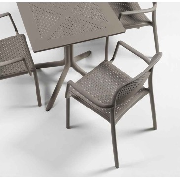 Nardi Clip outdoor table in polypropylene | kasa-store