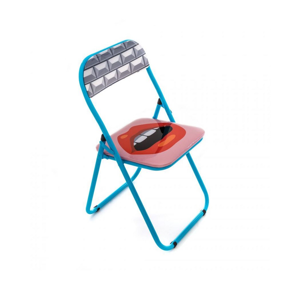 Seletti ensemble de 4 chaises pliantes en différentes finitions | kasa-store