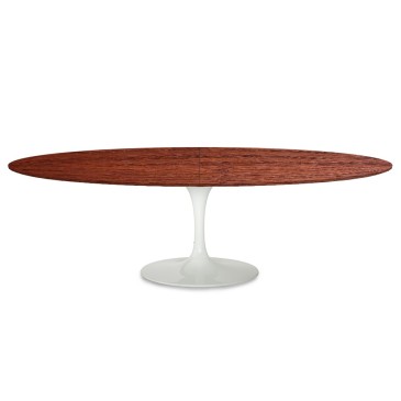 Re-edition of the oval Tulip extendable wooden table | kasa-store