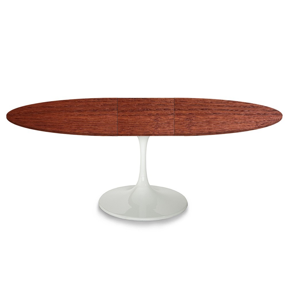 Re-edition of the oval Tulip extendable wooden table | kasa-store