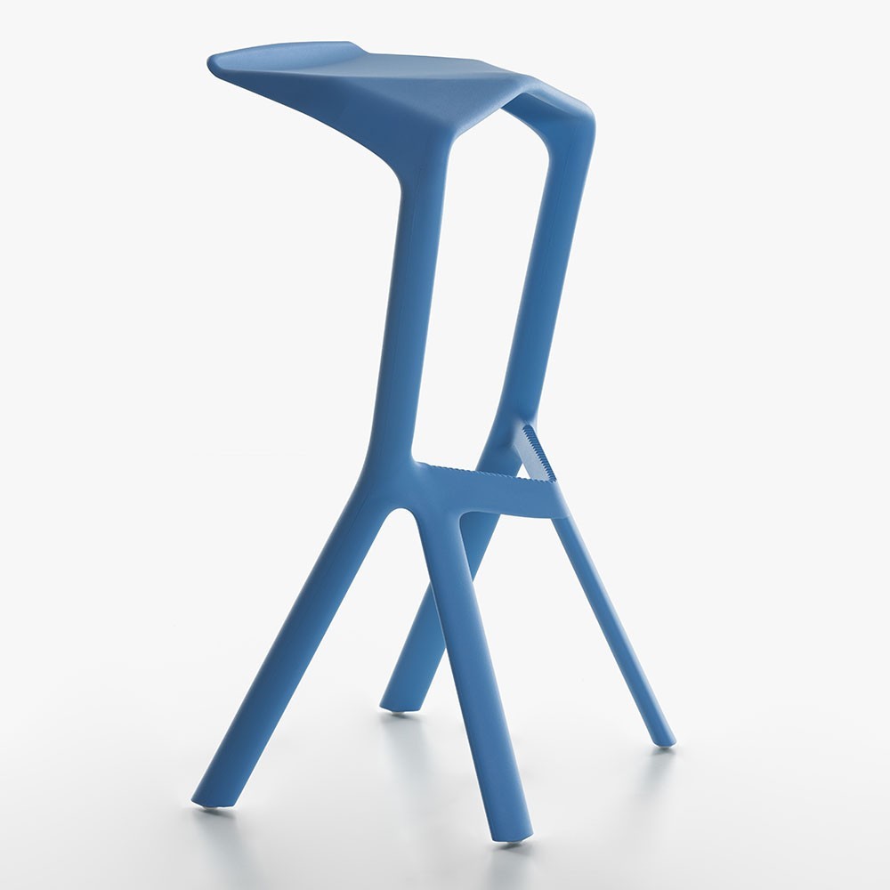 Plank miura stool blue